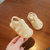 夏季6到12个月婴幼儿凉鞋，1一岁男宝宝学步鞋防滑婴幼儿叫叫鞋夏款