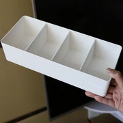 抽屉收纳盒分隔自由组合梳妆盒小分格整理盒塑料桌面化妆品储物盒