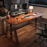 智芯实木电动升降桌，书桌电脑桌办公桌智能，工作台家用写字桌子ku3