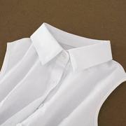 女式衣服西装白色衬衣领，假领子衬衫女配饰，百搭假衣领高档秋冬立领