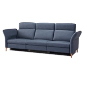 国内宜家乌斯博达三人沙发带两张电动躺椅客厅休闲IKEA家居