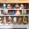 厨房桌面收纳盒抽屉式储物盒冰箱，橱柜收纳筐窄长型亚克力透明零食