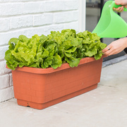定制家庭有机蔬菜种植箱种菜神器长方形树脂加厚环保花盆阳台室外