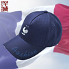 法国队卡塔尔世界杯姆巴佩足球迷队服棒球帽子男女防晒遮阳鸭舌帽