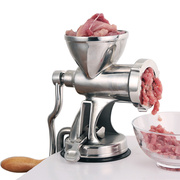 新手动304不锈钢绞肉机家用小型手摇碎肉料理机手动香肠灌肠机品