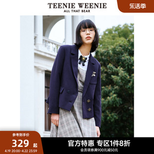 teenieweenie小熊奥莱春季通勤西装小个子，气质休闲韩版外套女装