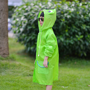 连体涤纶防雨套装儿童幼儿雨披动物造型雨衣卡通雨衣
