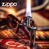 zippo打火机正版男士商务，黑冰150zl防风煤油打火机