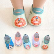 春夏宝宝婴儿学步鞋子软底防滑袜套地板鞋袜室内隔凉儿童卡通袜子