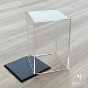 亚克力盒子板材加工透明展示盒高透明防尘罩子定制方形收纳盒