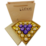 费列罗巧克力礼盒装送男女朋友闺蜜同学生日创意零食情人节礼物