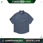 香港直邮Kenzo 短袖牛仔衬衫 FE55DC1016L1.