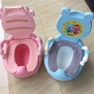 儿童马桶坐垫冬婴儿童保暖垫儿童冬季宝宝加绒坐便器圈厕所家用