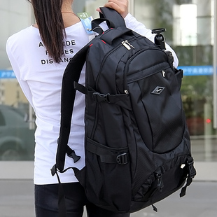 防水牛津时尚男女双肩包大容量，潮书包户外旅行运动登山包旅游背包