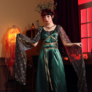 蛇头海妖美杜莎长裙希腊使神话故事cosplay万圣节舞台，演出衣服装