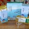 正宗青岛崂山绿茶新茶，特级过年礼盒装500g包装盒，高档大田豆香茶叶