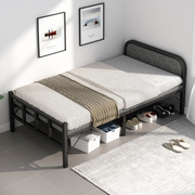 简易折叠床单人床家用成人临时留宿床医院陪护床宿舍硬板铁床小床