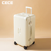 CECE2024行李箱女大容量加厚铝框旅行箱男学生拉杆密码皮箱子
