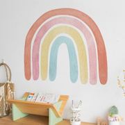 彩虹贴纸墙贴幼儿园墙面，装饰儿童房壁纸卧室温馨贴画客厅墙纸自粘