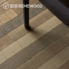 REMEWOOD橡木窄条仿古手作锯痕工艺多层实木复合地板侘寂风四色