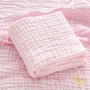 婴儿用的沙布浴巾超柔吸水洗澡巾包被盖毯儿童毛巾被婴儿浴巾全棉