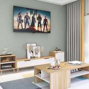 北欧电视柜现代简约小户型客厅地柜家具储物柜电视机墙柜茶几组合