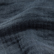 纯色藏青日式全棉三层纱布盖毯纯棉毛巾被夏季薄款沙发毯子空调毯