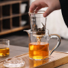 唐述耐热加厚泡茶杯子公道杯过滤内胆玻璃茶具红茶泡茶器茶水分离