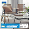 IKEA宜家KNARDRUP克纳德鲁普短绒地毯客厅茶几毯卧室床边毯地垫