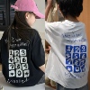 波拉韩国女男孩小中大儿童装夏青少年初中生街舞亲子短袖T恤上衣