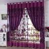 双层成品窗帘欧式窗帘窗纱，加厚遮光布卧室(布卧室，)客厅婚房紫色落地窗