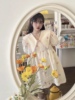 韩国东大门进口2023春夏时尚甜美可爱印花淑女短袖连衣裙