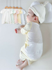 儿童夏季睡衣婴儿护肚开衫连体衣，男女宝宝后背，透气网睡袋薄棉短袖