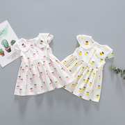 宝宝公主裙纯棉4-5-6-7-8-9个月婴儿连衣裙夏装0-1-2-3岁女童裙子