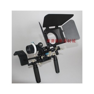 5d2摄像套件 60D 7D摄像 肩托 跟焦器 追焦器 遮光斗稳定器套装