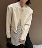 韩国东大门24春装立领，短款醋酸棒球服女小个子，百搭机车服夹克