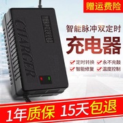 电动车电瓶智能充电器36V10AH14AH15AH36伏16ah17AH18安19AH铅酸