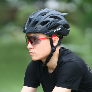 xds喜德盛骑行头盔一体，成型山地车头盔男女单车骑行装备安全帽