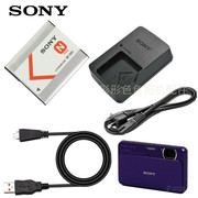 适用于索尼dsc-tx55t99ctx66tx100卡片相机np-bn1电池+充电器