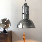 中古wuone简约创意工业风吊灯罩铸铝饭店美发店餐厅灯单头吊灯