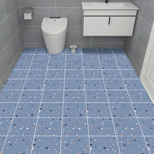 地板贴纸防水防滑耐磨自粘地面加厚浴室，洗手间卫生间厕所地贴pvc