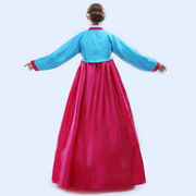 极速朝鲜服装鲜族服女士韩服改良韩国宫廷礼服韩国大长今传统