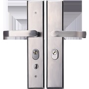 304不锈钢防盗门锁家用入户门锁套装大门木门机械锁通用型