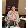 2024春季女装今年流行新中式国风绝美独特别致超好看印花外套
