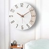 北欧钟表挂钟客厅卧室个性，现代简约创意静音，时尚家用时钟墙免打孔