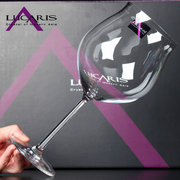 泰国进口lucaris水晶玻璃红酒杯大号高脚葡萄杯品酒郁金香杯