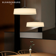羊皮纸餐桌灯意式简约现代中古氛围灯具，创意个性吧台家用餐厅吊灯
