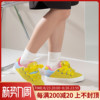 顽刻ollieskate面包鞋翻毛皮黄粉蓝复古撞色拼接bake男女滑板鞋