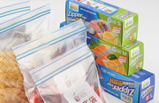 加厚保鲜袋家用食品级冰箱冷冻专用密封袋拉链式密实袋带封口