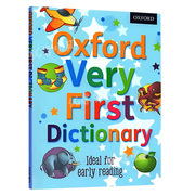  牛津儿童启蒙图画图解词典 英文原版 Oxford Very First Dictionary 英英字词典 4-5岁 儿童字典 英语学习工具书 平装